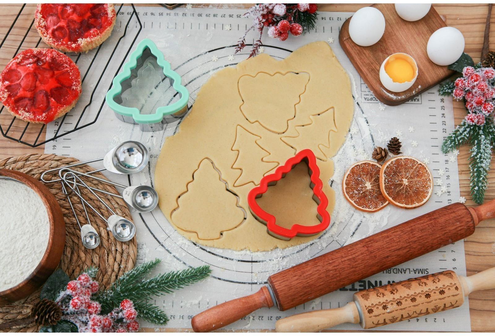 Форма для вырезания печенья Доляна «Ёлка», 9,7×5×10,7 см, цвет МИКС