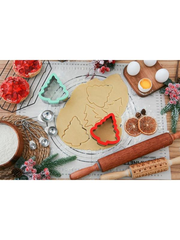 Форма для вырезания печенья Доляна «Ёлка», 9,7×5×10,7 см, цвет МИКС