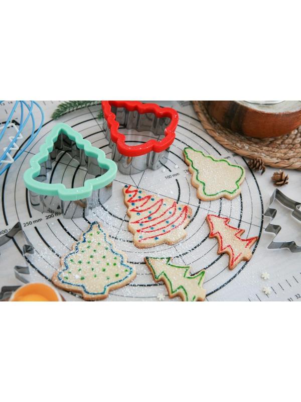 Форма для вырезания печенья Доляна «Ёлка», 9,7×5×10,7 см, цвет МИКС