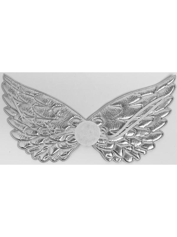 Карнавальные крылья «Ангелочек», для детей, цвет серебристый