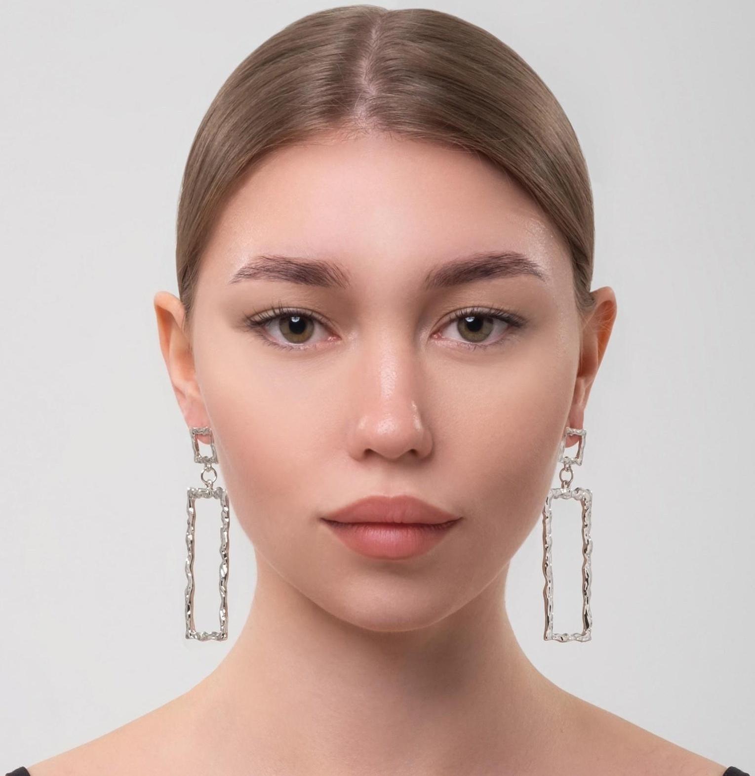 Серьги висячие 