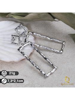 Серьги висячие 