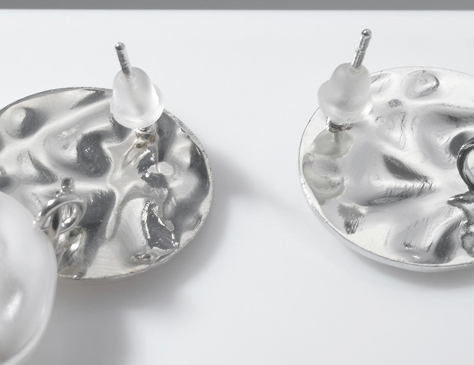 Серьги с жемчугом 