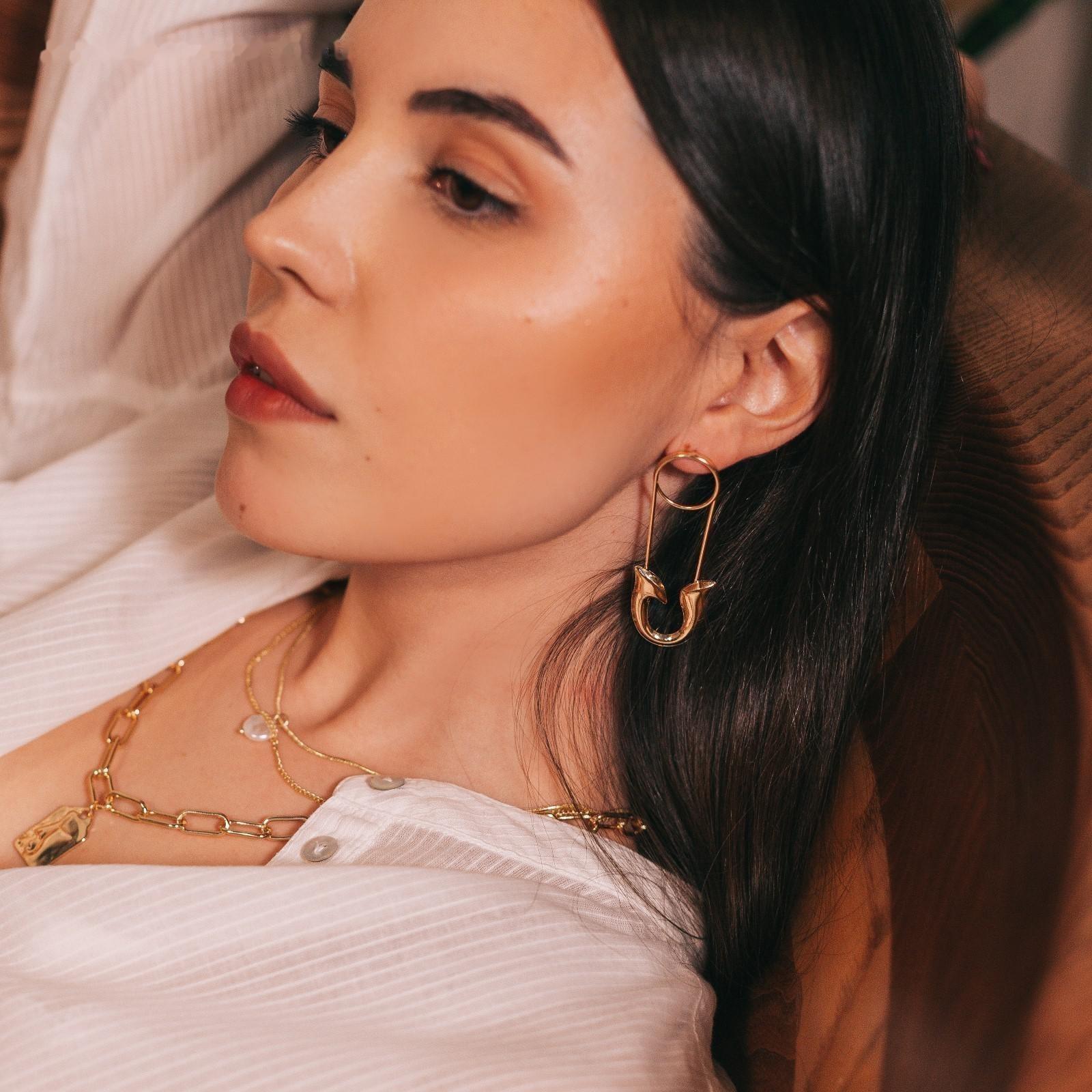 Серьги булавки 