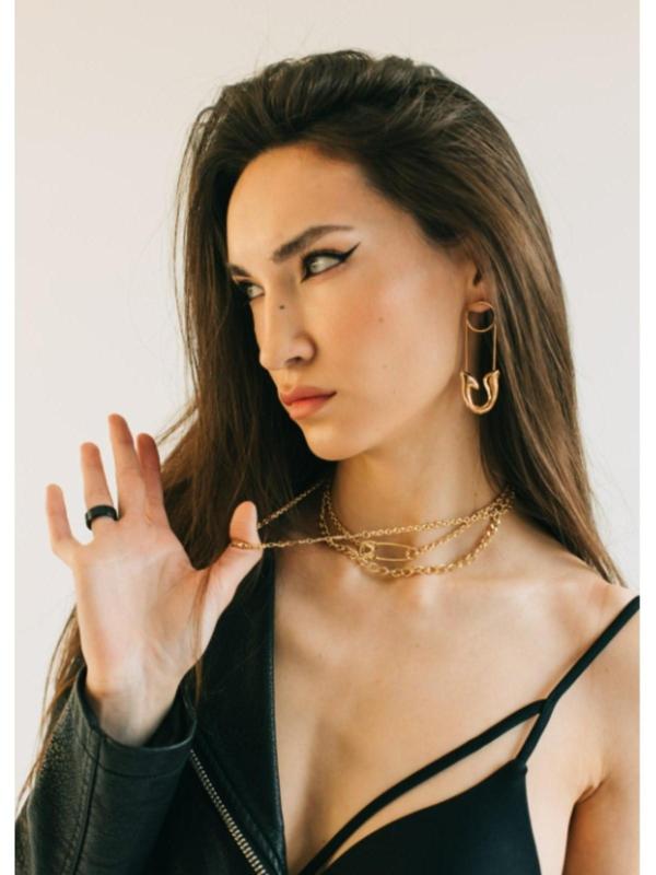 Серьги булавки 