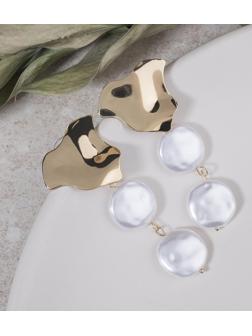 Серьги с жемчугом 