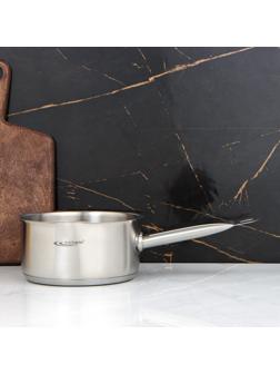 Ковш без крышки «Общепит», 2,1 л, d=18 см, h=9 см, металлическая ручка, с теплораспределительным слоем