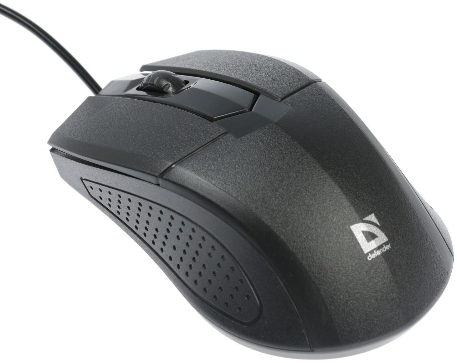 Комплект клавиатура и мышь Defender Dakota C-270 RU,проводной,мембранный,1000 dpi,USB,черный