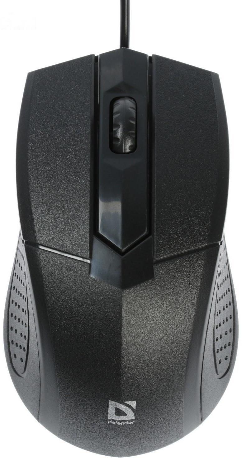 Комплект клавиатура и мышь Defender Dakota C-270 RU,проводной,мембранный,1000 dpi,USB,черный