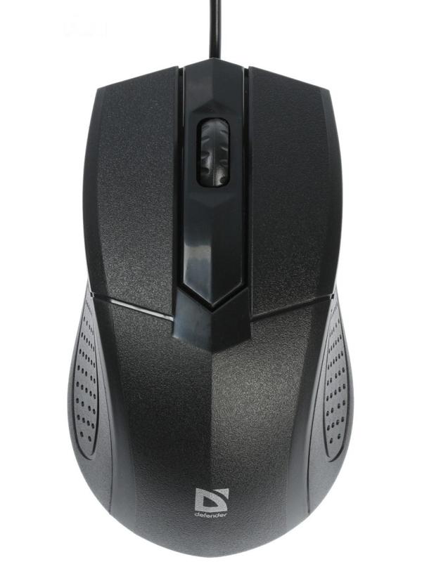 Комплект клавиатура и мышь Defender Dakota C-270 RU,проводной,мембранный,1000 dpi,USB,черный