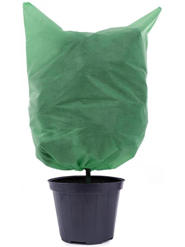 Чехол для растений, прямоугольный на молнии, 160 × 120 см, спанбонд с УФ-стабилизатором, плотность 60 г/м², цвет МИКС