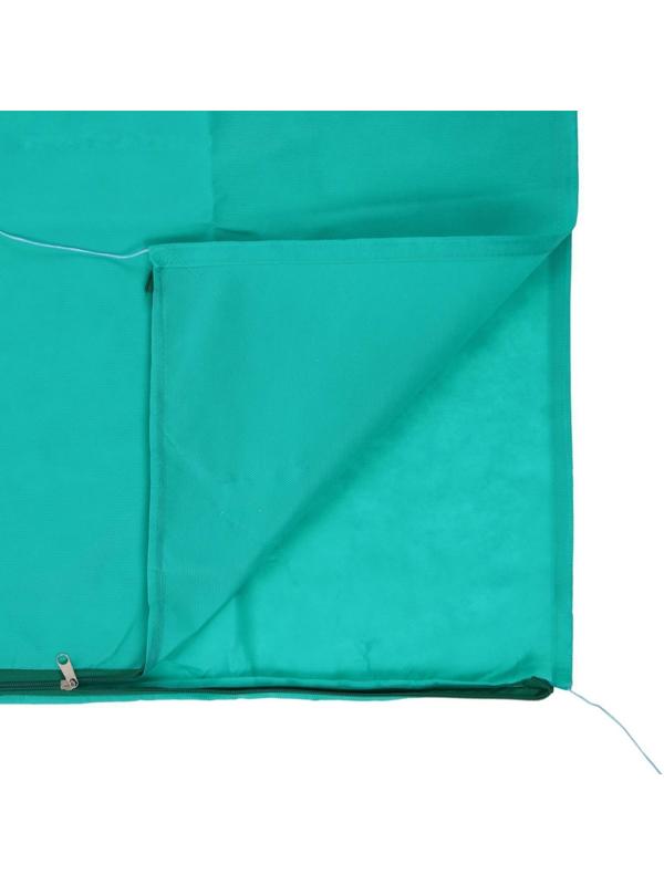 Чехол для растений, прямоугольный на молнии, 200 × 160 см, спанбонд с УФ-стабилизатором, плотность 60 г/м², цвет МИКС