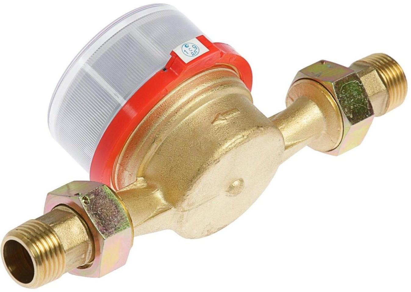 Счетчик воды Gerrida СВК-15Г, универсальный, 1/2