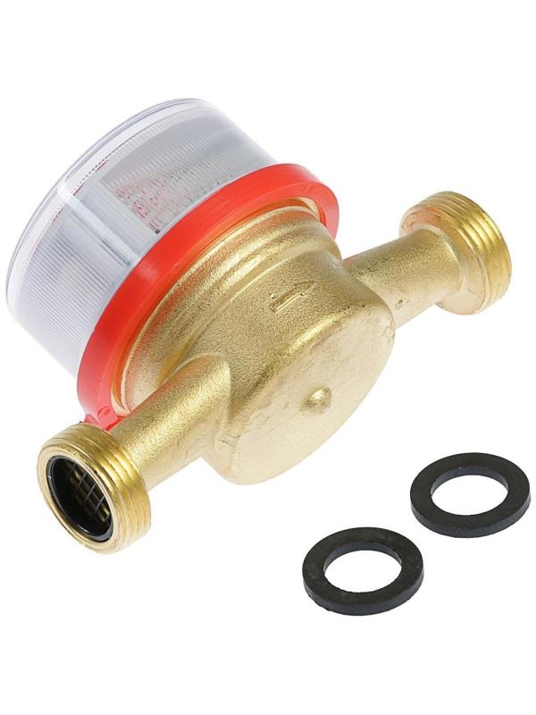 Счетчик воды Gerrida СВК-15Г, универсальный, 1/2