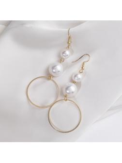 Серьги с жемчугом 