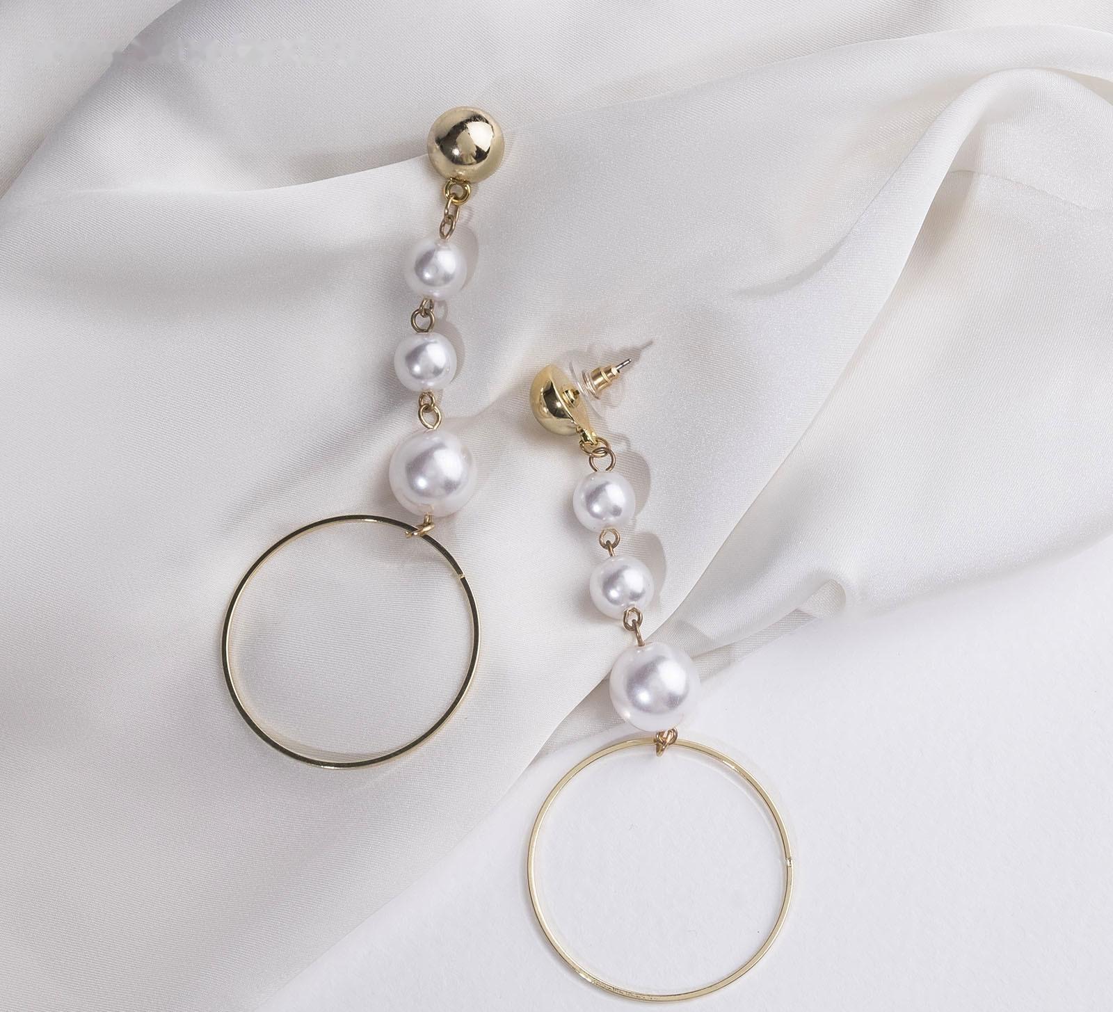 Серьги с жемчугом 