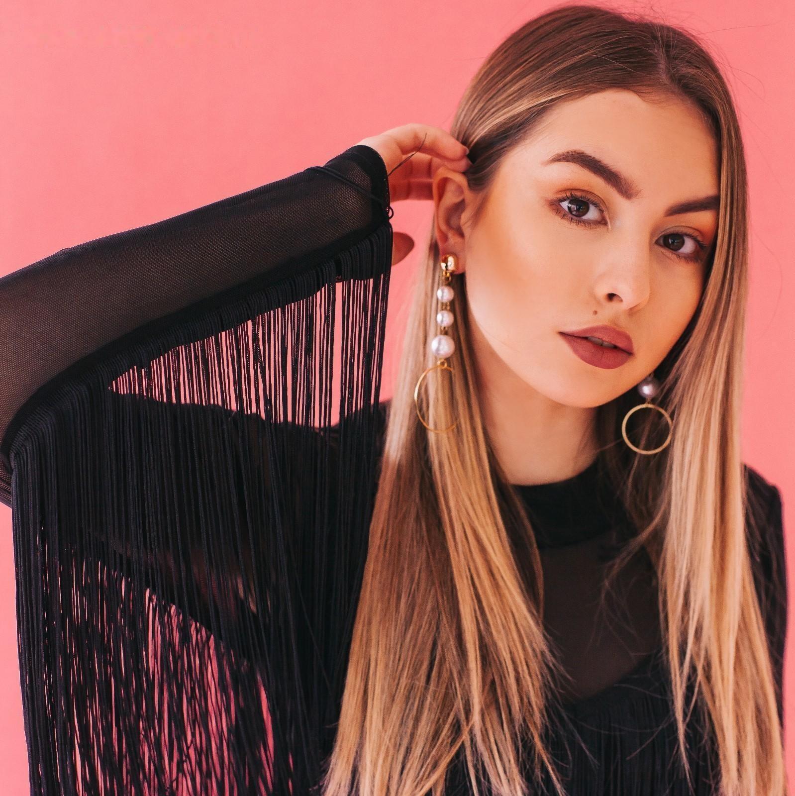 Серьги с жемчугом 