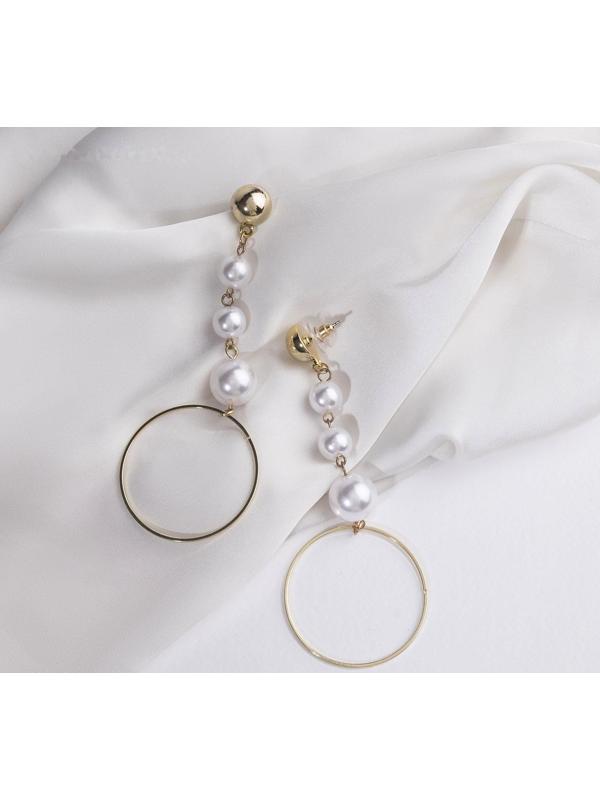 Серьги с жемчугом 