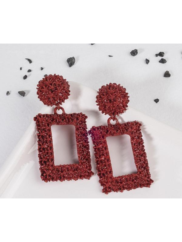 Серьги металл 