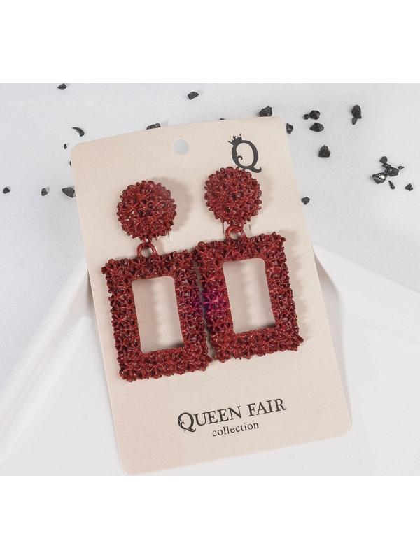 Серьги металл 