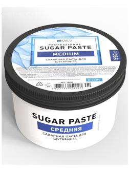 Сахарная паста для шугаринга Milv, средняя, 550 г