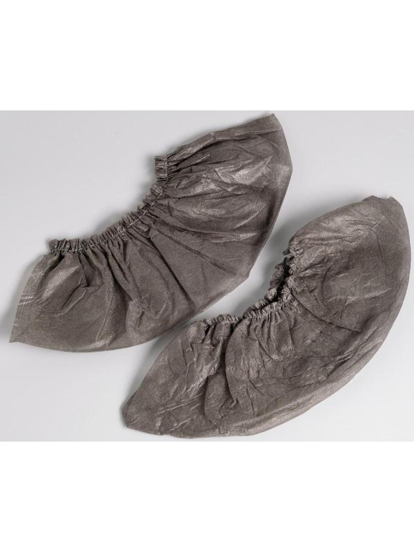 Носки одноразовые для прокатной обуви из НПП, черные, 360 x 120 мм, спанбонд 17 г/м2