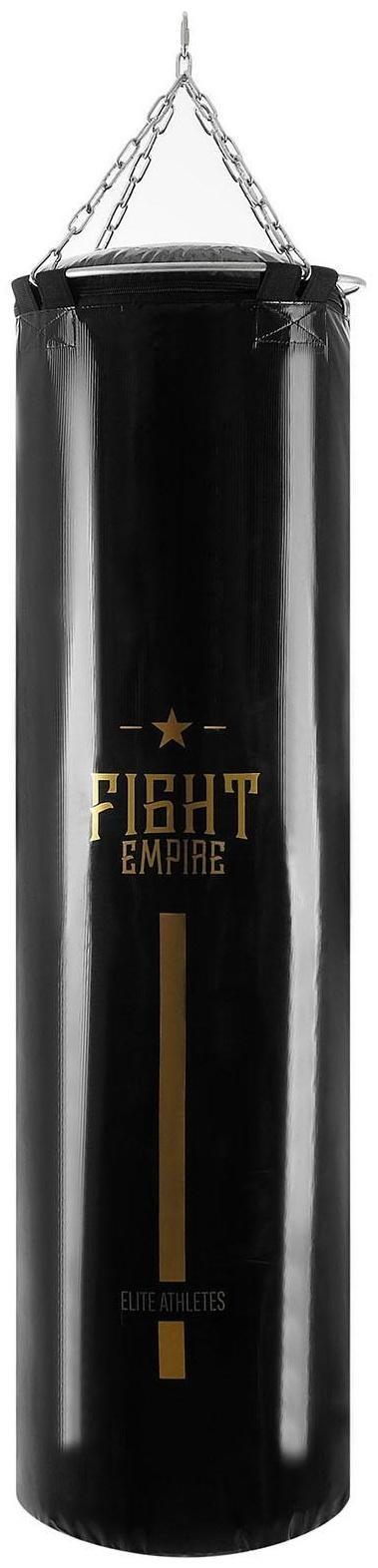 Мешок боксёрский FIGHT EMPIRE, металлическое кольцо/цепи, тент, 140 см, d=40 см, 80 кг