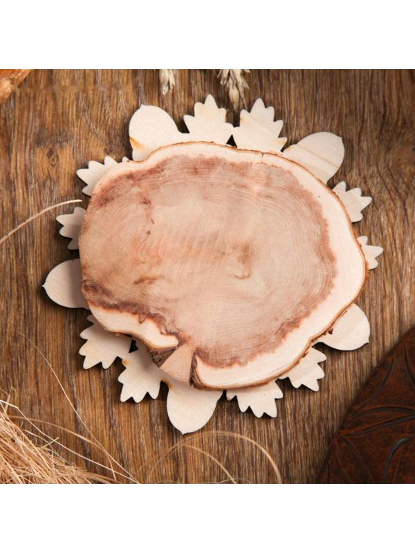 Подставка под горячее «Дубок», D=11 см, можжевельник