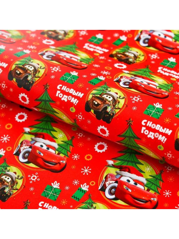 Бумага упаковочная глянцевая «С Новым Годом!», Me To You, 70 х 100 см / 10 шт.