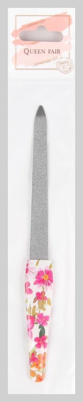 Пилка металлическая для ногтей, 15 см, рисунок МИКС