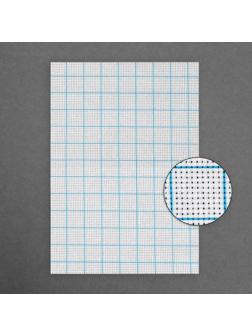Канва для вышивания, в клетку, №11, 30 × 20 см, цвет белый