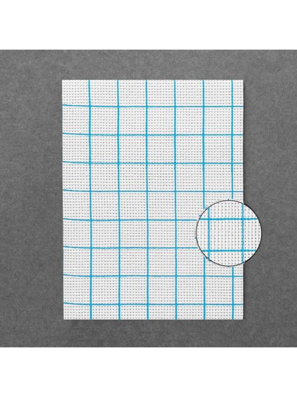 Канва для вышивания №11, 30 × 40 см, цвет белый