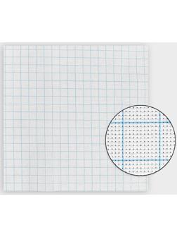 Канва для вышивания, в клетку, №11, 50 × 50 см, цвет белый