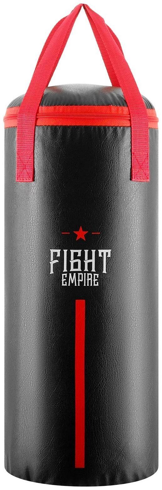 Мешок боксёрский FIGHT EMPIRE, на ленте ременной, винилискожа, 45 см, d=21 см, 7 кг