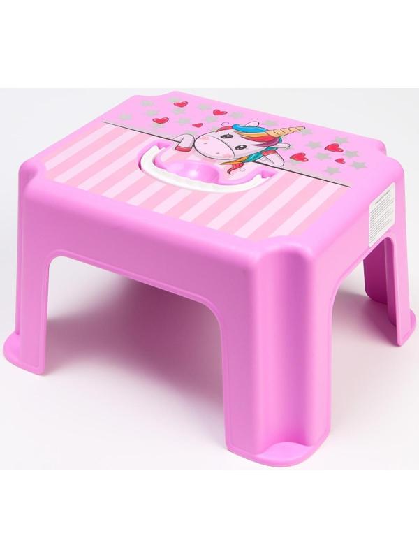 Детский табурет-подставка «Единорог»