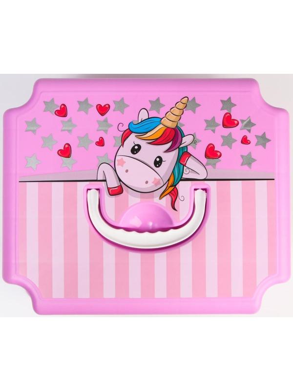 Детский табурет-подставка «Единорог»