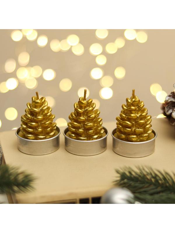 Набор свечи новогодние  