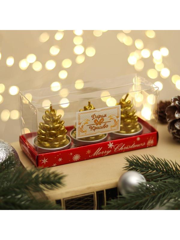 Набор свечи новогодние  