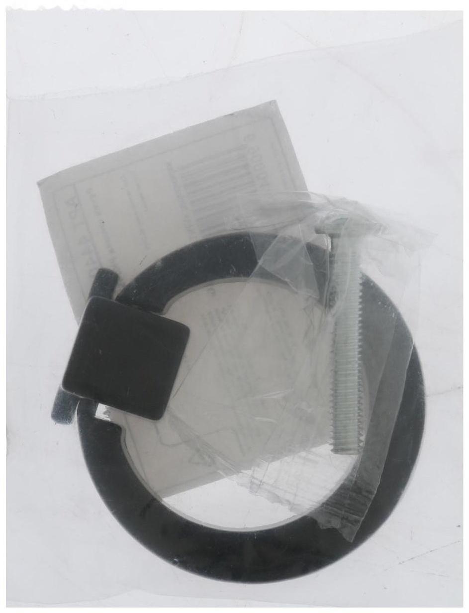 Ручка кнопка ТУНДРА РК045BL, черная