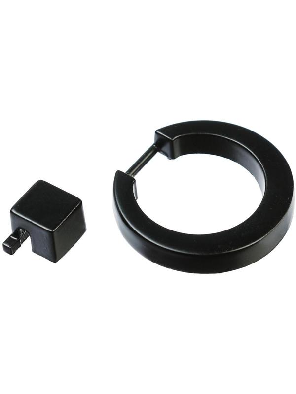 Ручка кнопка ТУНДРА РК045BL, черная