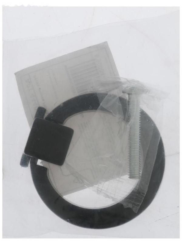 Ручка кнопка ТУНДРА РК045BL, черная