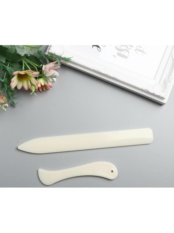 Инструмент для биговки набор 2 шт 12х2,4 см; 20,5х2,4 см