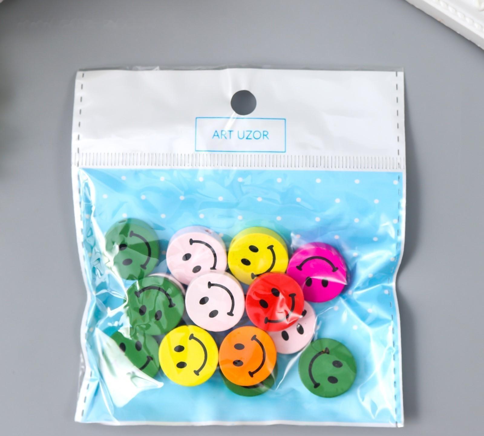 Набор бусин для творчества дерево 