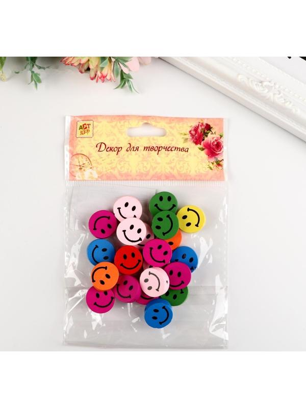 Набор бусин для творчества дерево 