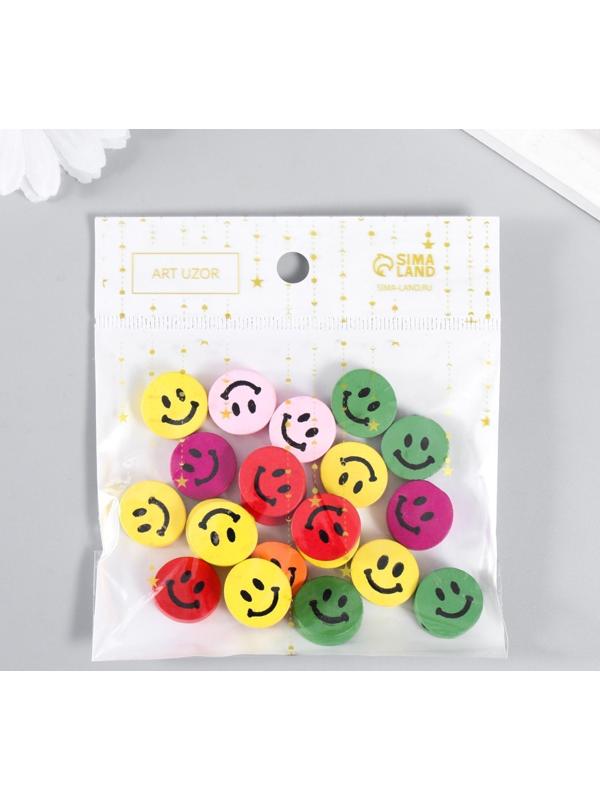 Набор бусин для творчества дерево 