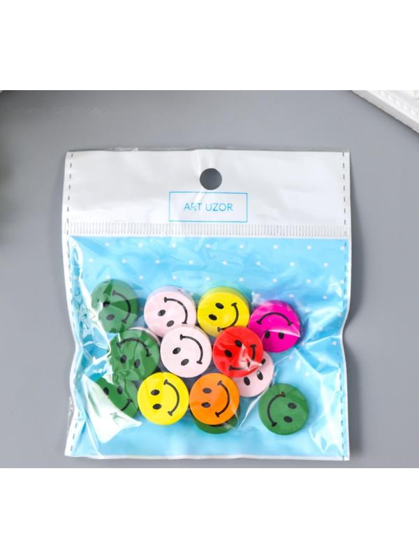 Набор бусин для творчества дерево 