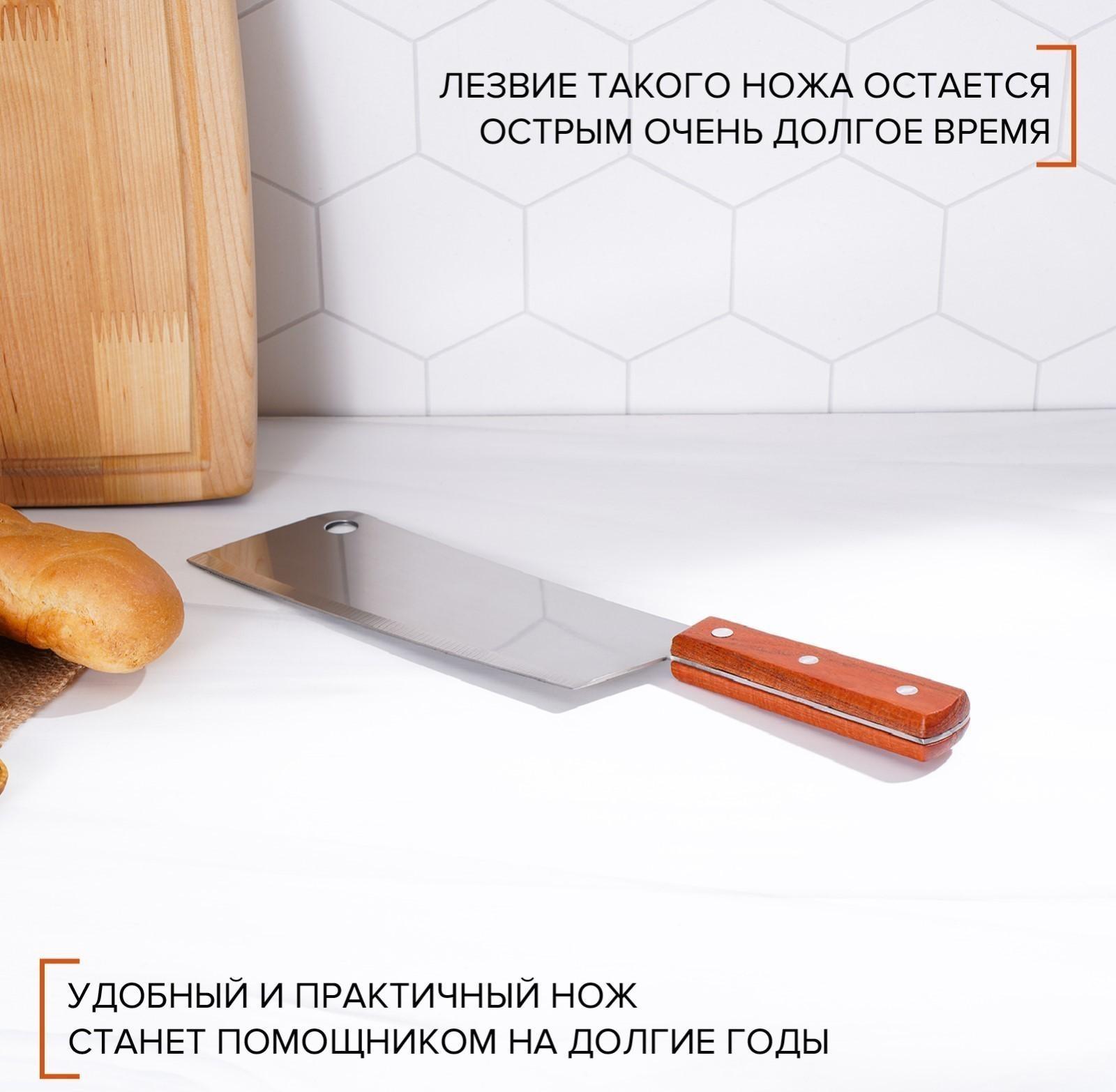 Топорик кухонный «Буффало», лезвие 19 см