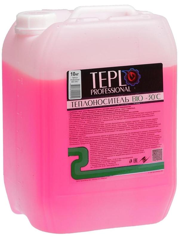 Теплоноситель TEPLO Professional BIO - 30, основа глицерин, 10 кг