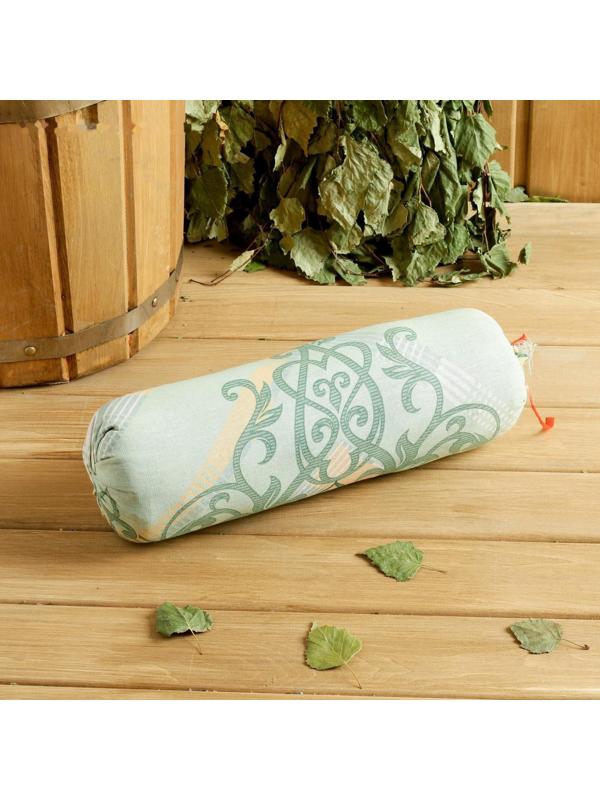 Валик со стружкой можжевельника, сувенирная, 10×28 см, микс