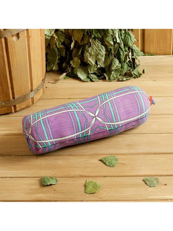 Валик со стружкой можжевельника, сувенирная, 10×28 см, микс